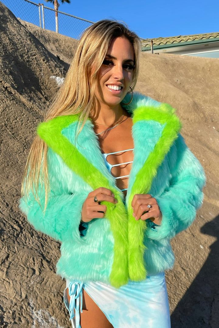Dolphin Cropped Coat